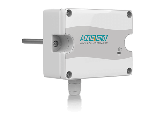 Front-right angled view of the AcuTEMS IM Immersion temperature sensor