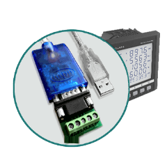 USB RS485 coverter close-up.