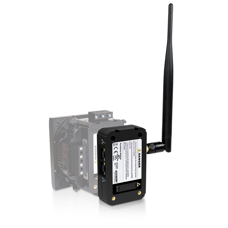 AXM-WEB2-A communication module product images.