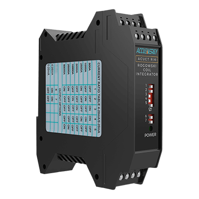 Rogowski coil integrator - RIK mA single phase