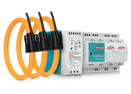 Rogowski integrator, coil and PSU