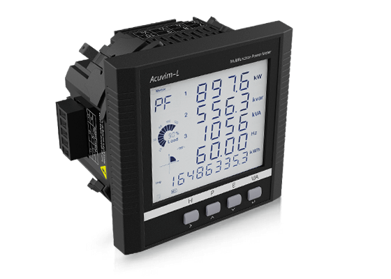 Acuvim L front right quarter angle view.